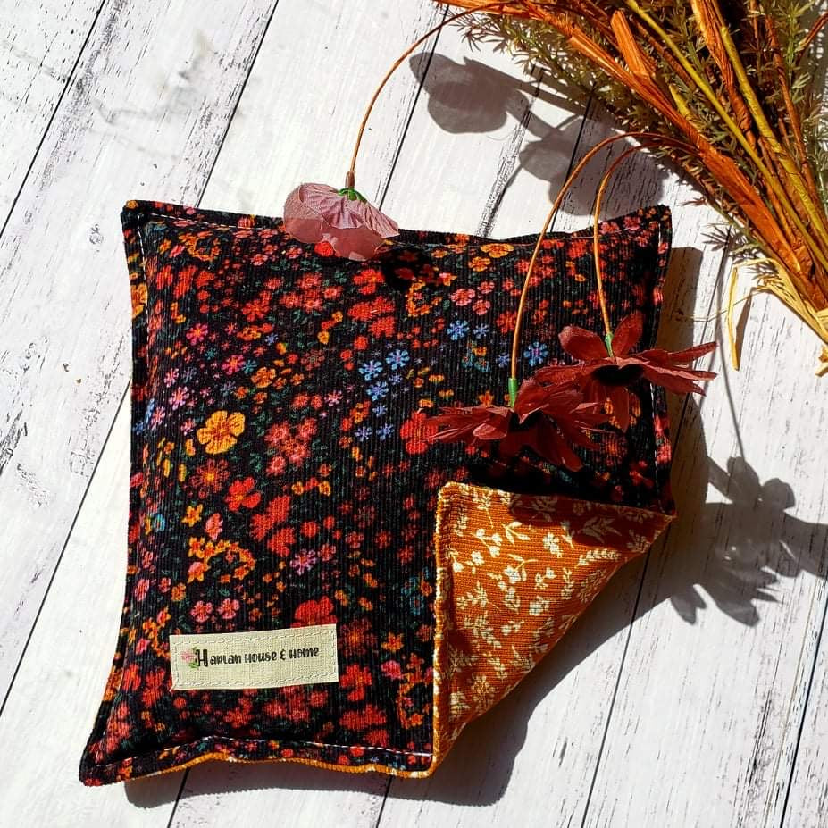 Forest leaves Heat & Ice Pack with dried lavender