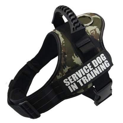 Personalised Custom Reflective Breathable Dog Harness NO PULL Adjustable Pet Harness For Small Large Dog Harness Vest With Patch