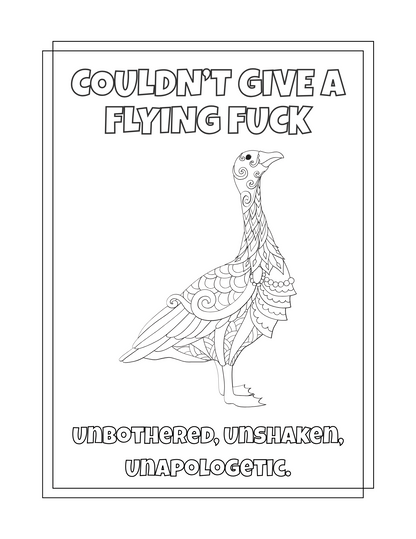 Sht’s Fcked, Let’s Colour – The Aussie Swear Word Edition (Printable PDF)