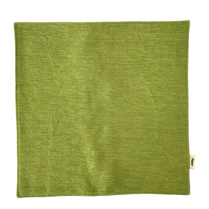 Green Indian Cotton & Christmas print reversible placemat