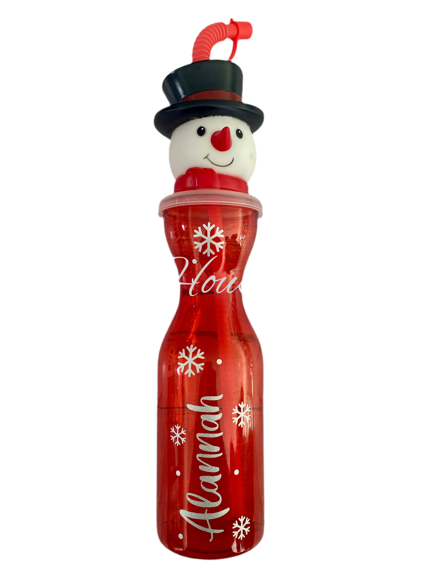 Personalised Snowman Drink Bottle