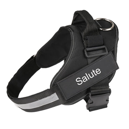 Personalised Custom Reflective Breathable Dog Harness NO PULL Adjustable Pet Harness For Small Large Dog Harness Vest With Patch