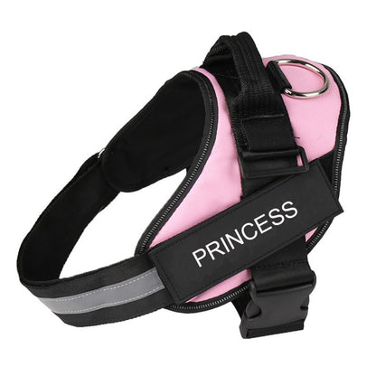 Personalised Custom Reflective Breathable Dog Harness NO PULL Adjustable Pet Harness For Small Large Dog Harness Vest With Patch