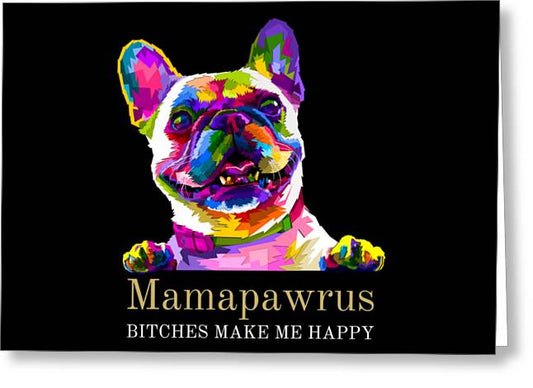 Mamapawrus - Greeting Card