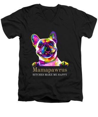 Mamapawrus - Men's V-Neck T-Shirt