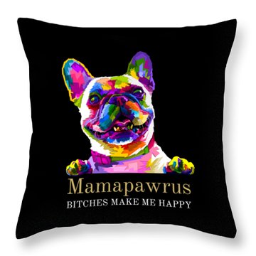 Mamapawrus - Throw Pillow