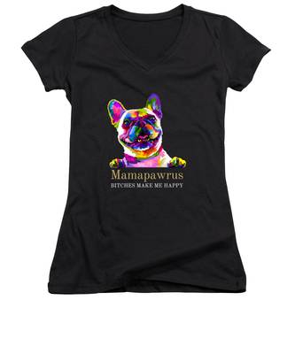 Mamapawrus - Women's V-Neck