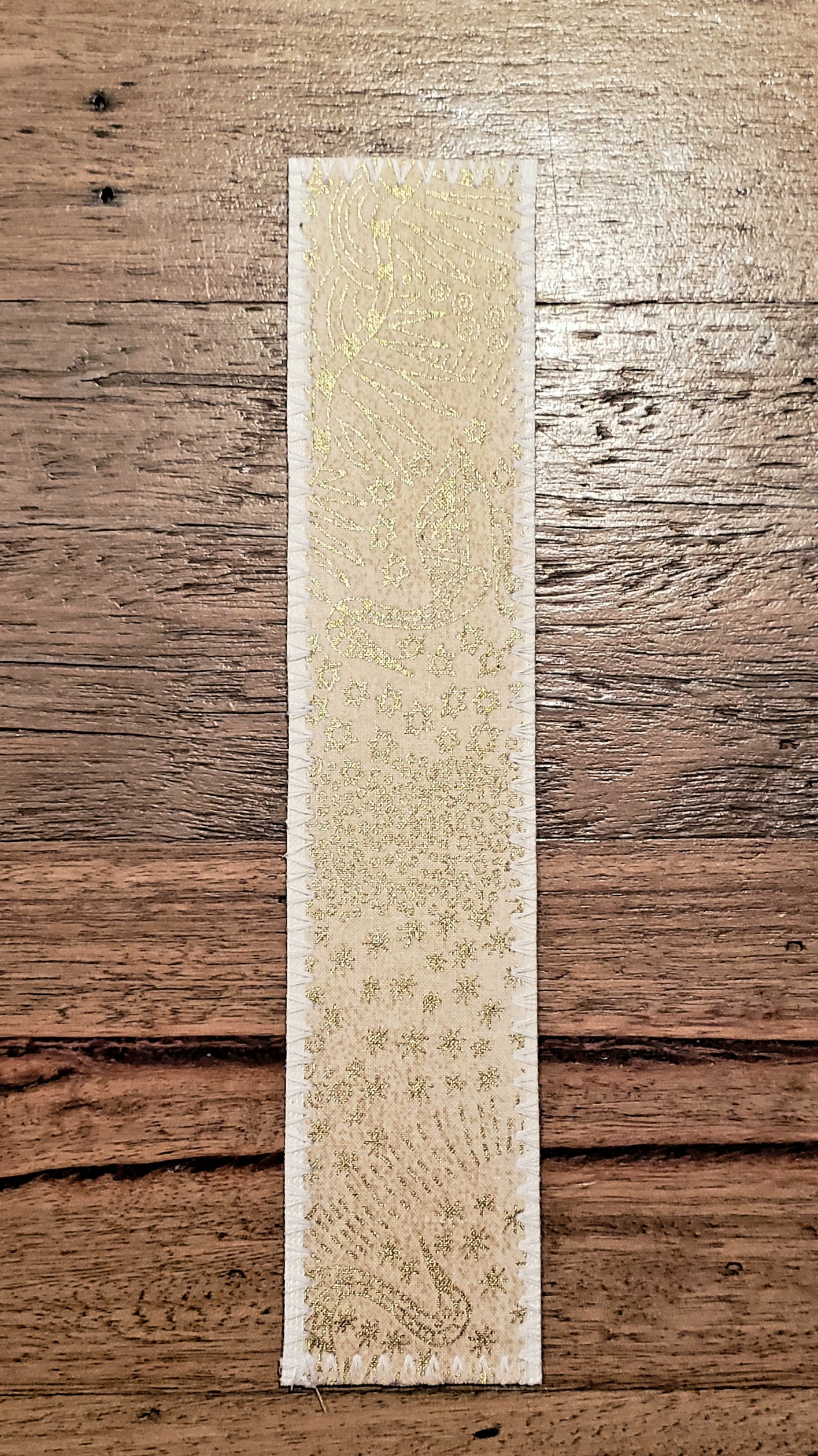 Gold indigenous bookmark - Harlan House & Home