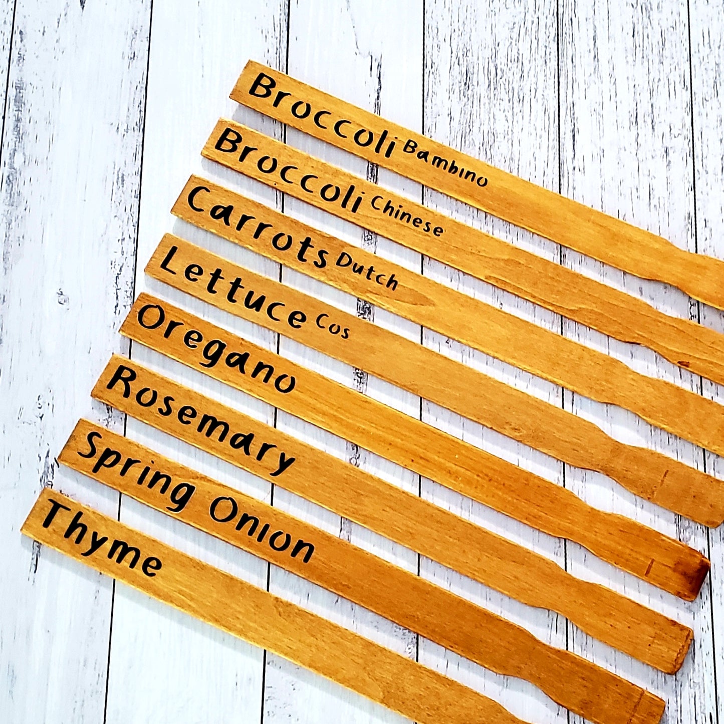 Personalised Plant Markers - Herb, Vegetables, Plants (Just for fun) - Harlan House & Home