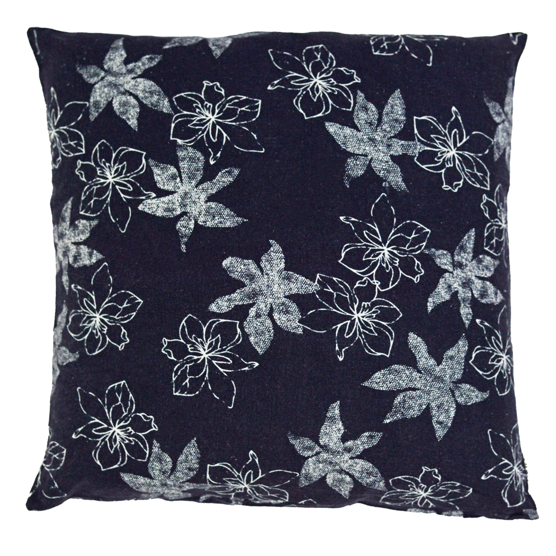 Blue Floral Cushion Cover - Harlan House & Home