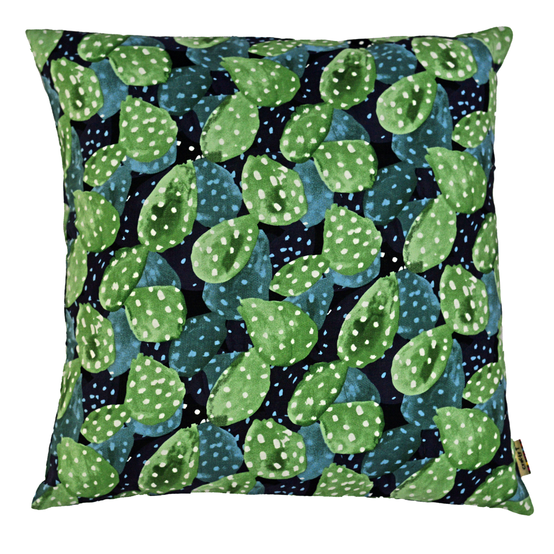 Green spotty cactus cushion cover - Harlan House & Home