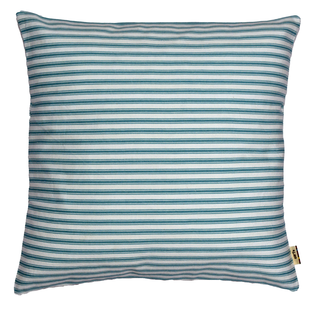 Thin Teal Stripe Beach / Hampton Cushion Cover - Harlan House & Home