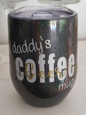 Daddy's Coffee Mug - Permanent Vinyl decal - Harlan House & Home