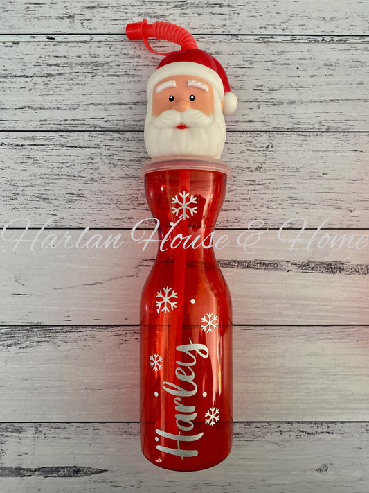 Personalised Santa Drink Bottle