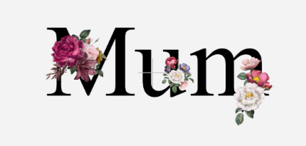 Floral Mum Stickers - Harlan House & Home