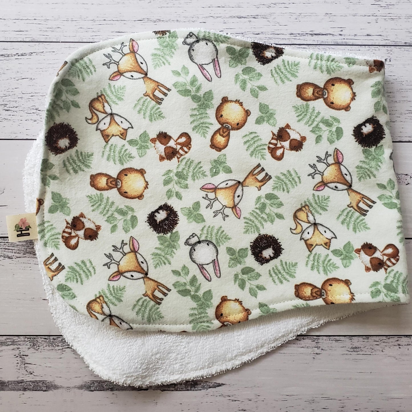 Woodlands Burp Cloth