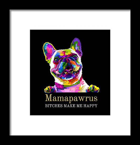 Mamapawrus - Framed Print