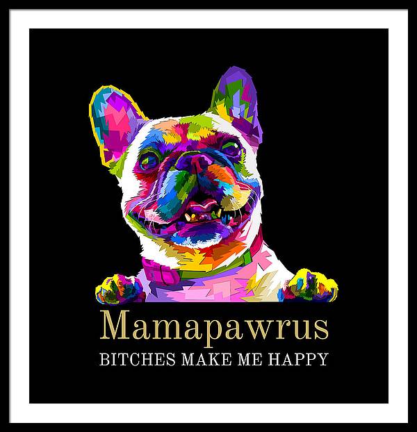 Mamapawrus - Framed Print