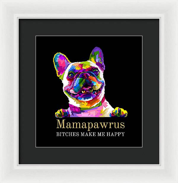 Mamapawrus - Framed Print