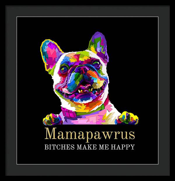 Mamapawrus - Framed Print