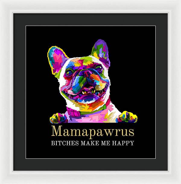 Mamapawrus - Framed Print