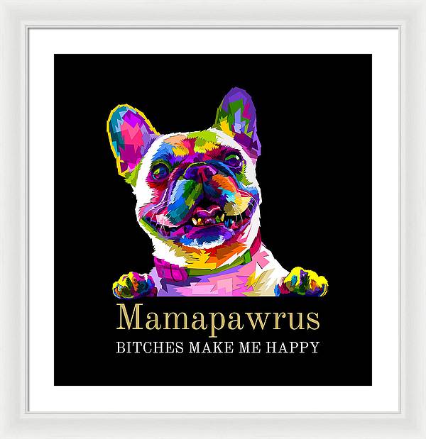 Mamapawrus - Framed Print