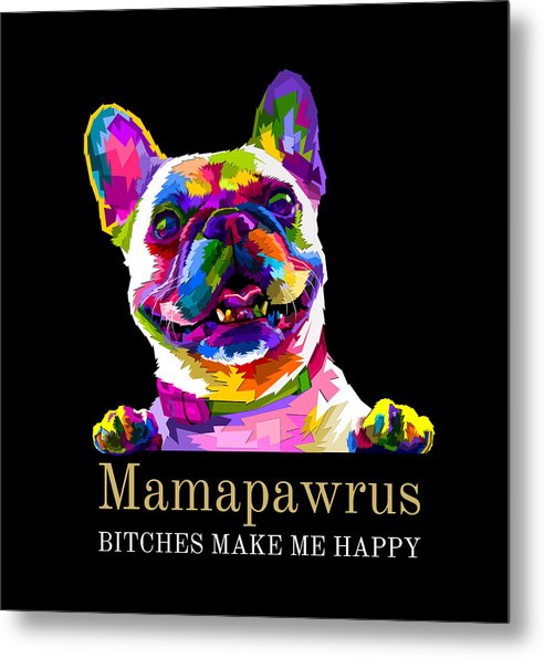 Mamapawrus - Metal Print