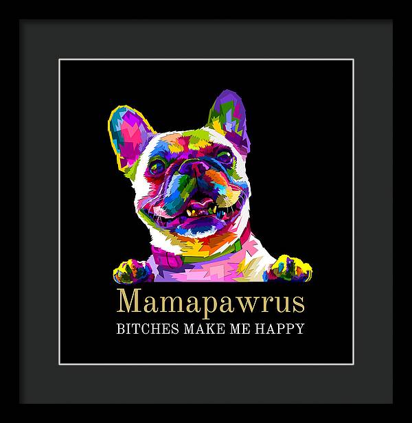 Mamapawrus - Framed Print