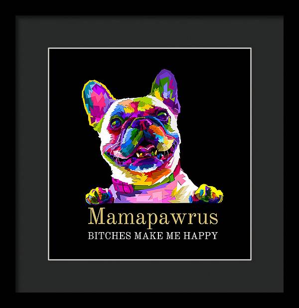 Mamapawrus - Framed Print