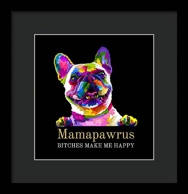 Mamapawrus - Framed Print