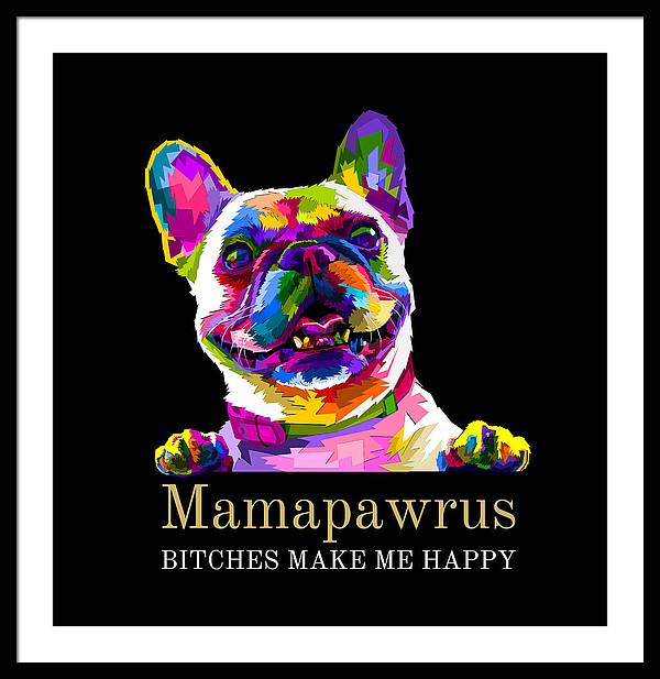 Mamapawrus - Framed Print