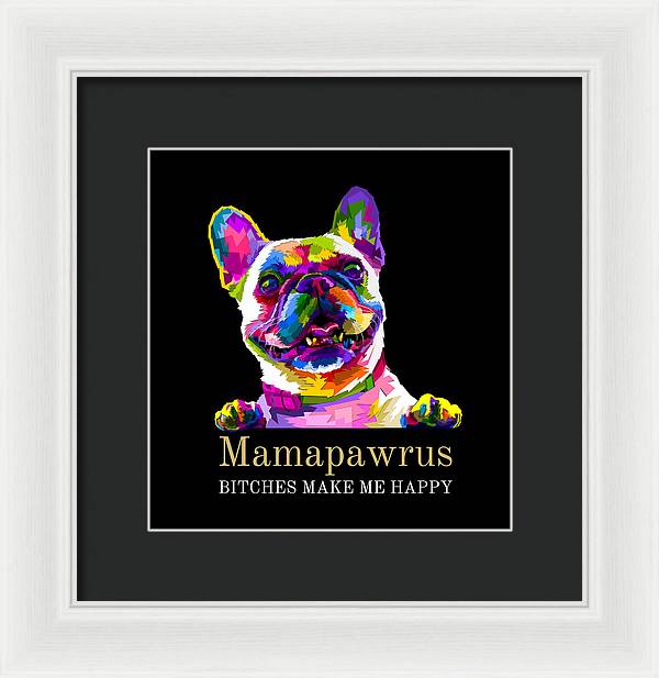 Mamapawrus - Framed Print