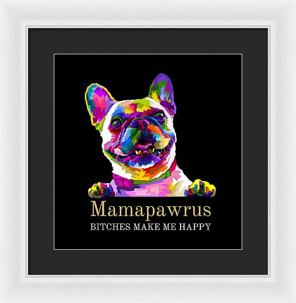 Mamapawrus - Framed Print