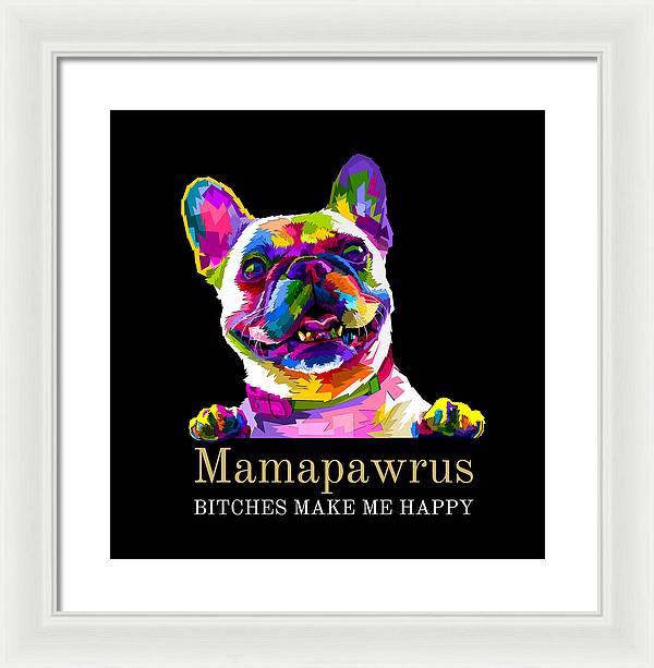 Mamapawrus - Framed Print