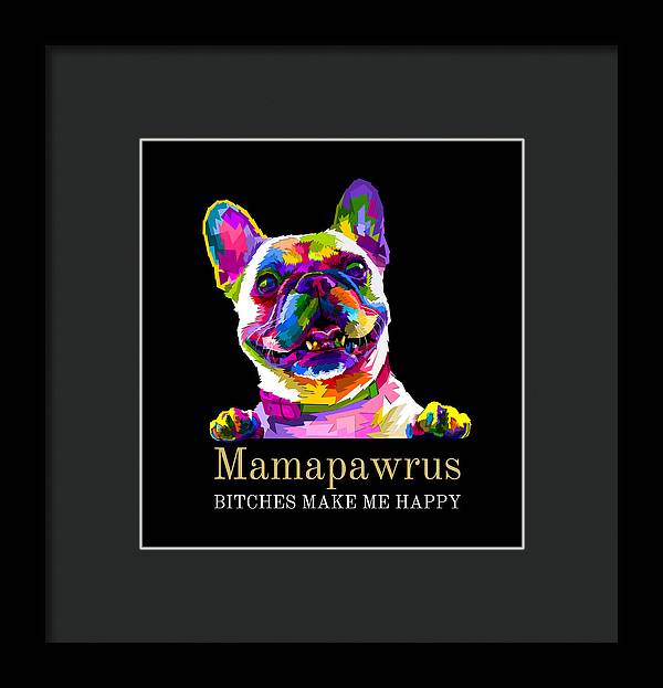 Mamapawrus - Framed Print