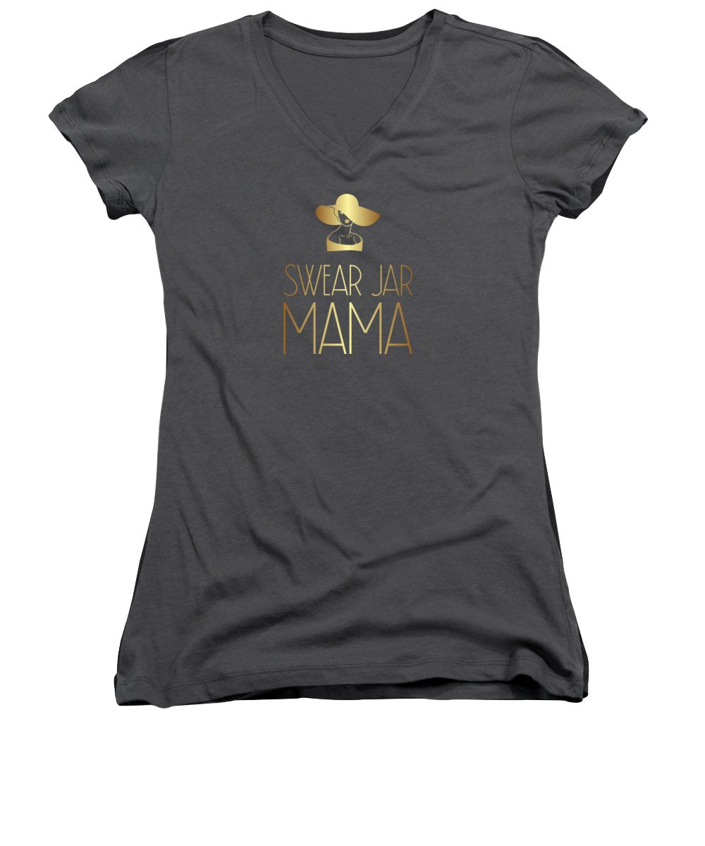 Swear Jar Mama - Women's V-Neck
