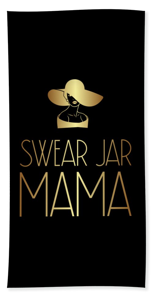 Swear Jar Mama - Beach Towel