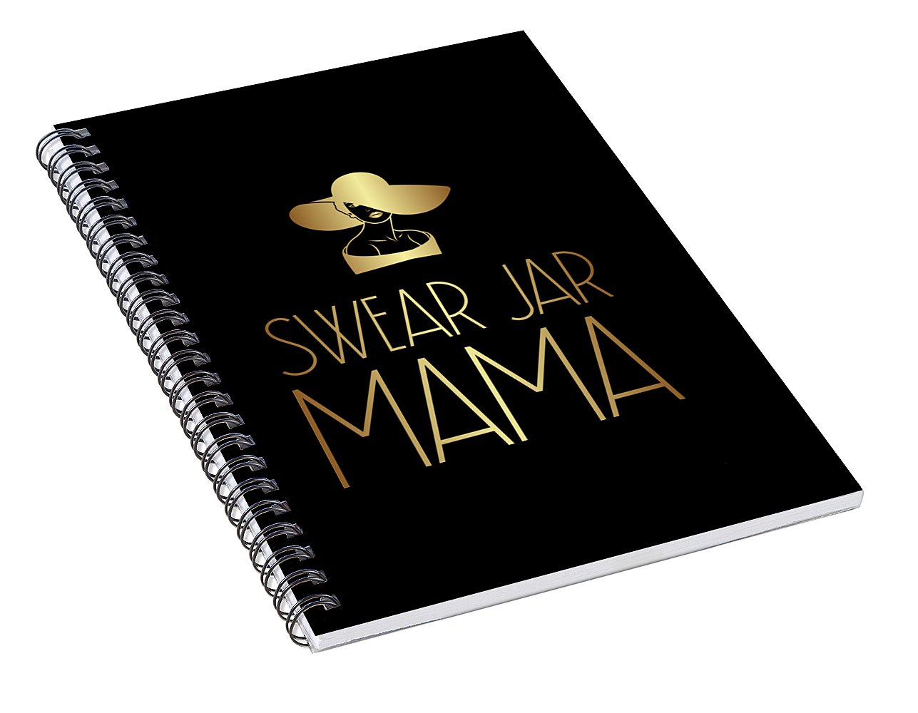 Swear Jar Mama - Spiral Notebook