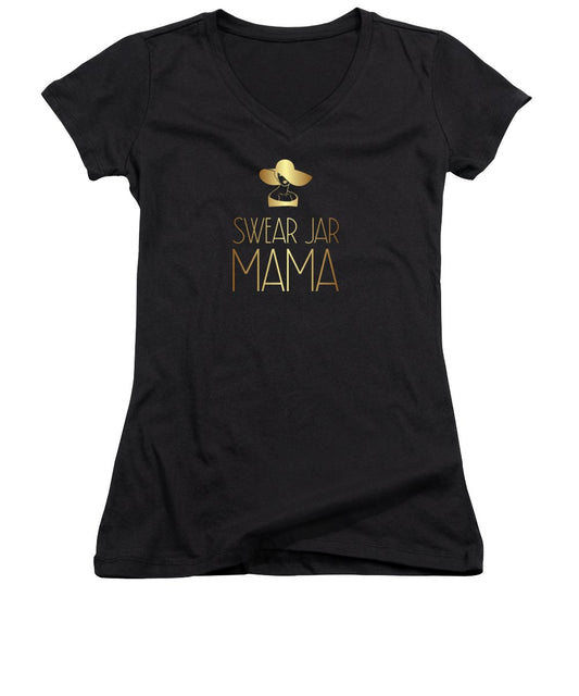 Swear Jar Mama - Women's V-Neck